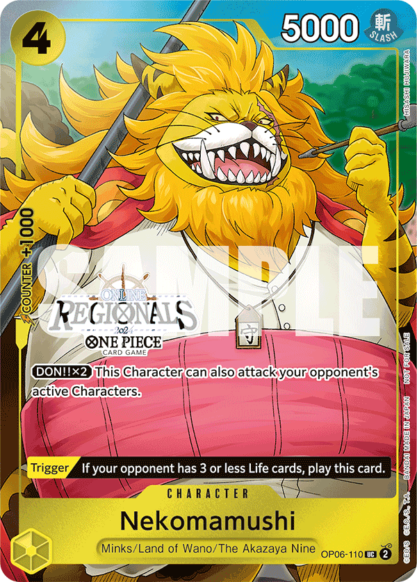 Nekomamushi One Piece card