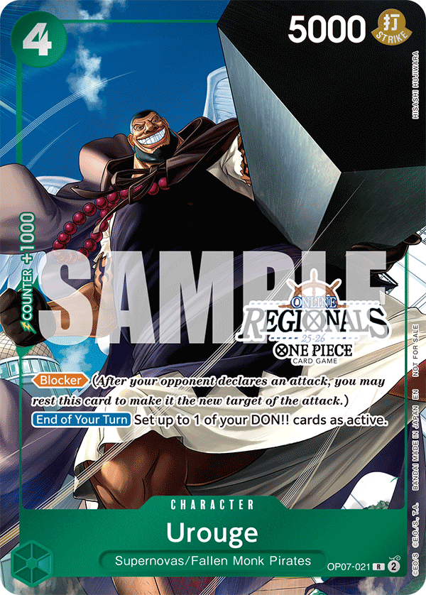 Urouge One Piece card