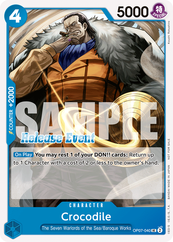 Crocodile One Piece card