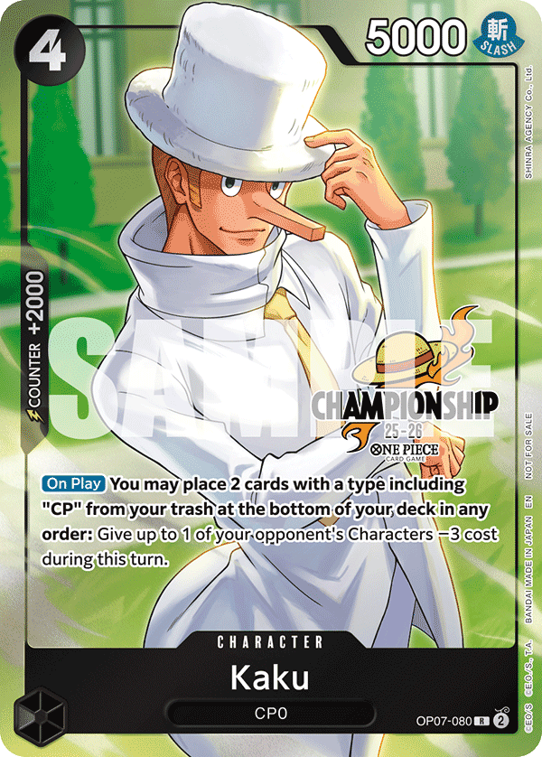 Kaku One Piece card