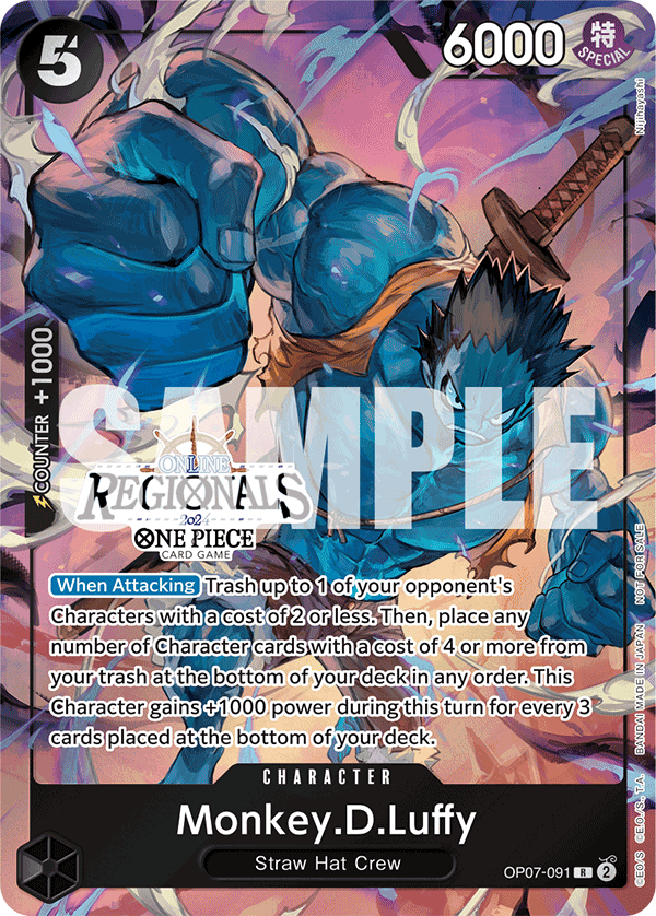 Monkey.D.Luffy One Piece card
