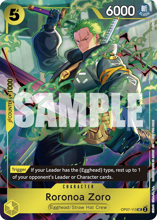 Roronoa Zoro One Piece card