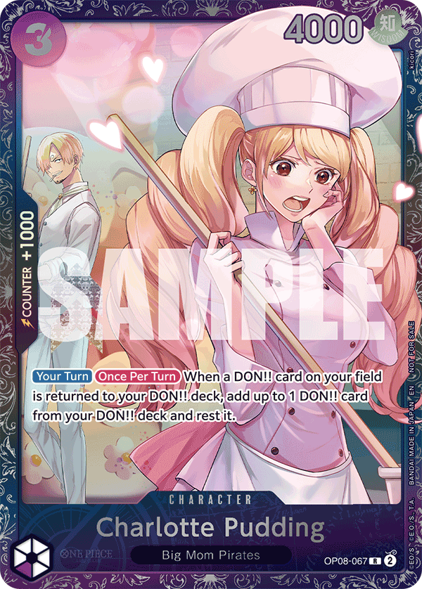 Charlotte Pudding One Piece card