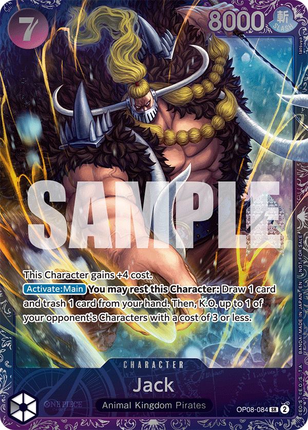 Jack One Piece card