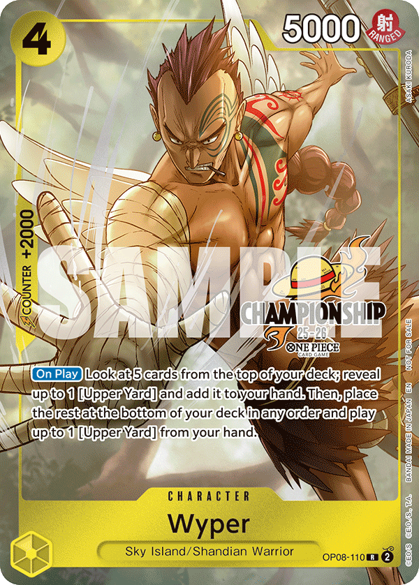 Wyper One Piece card