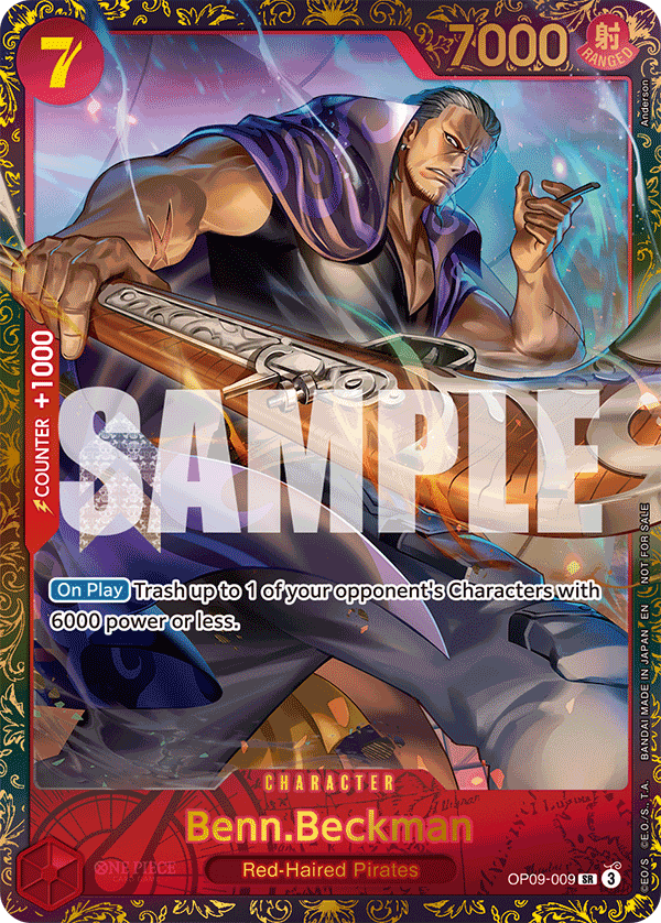 Benn.Beckman One Piece card