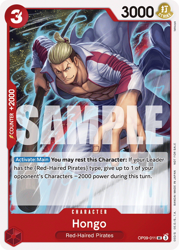 Hongo One Piece card