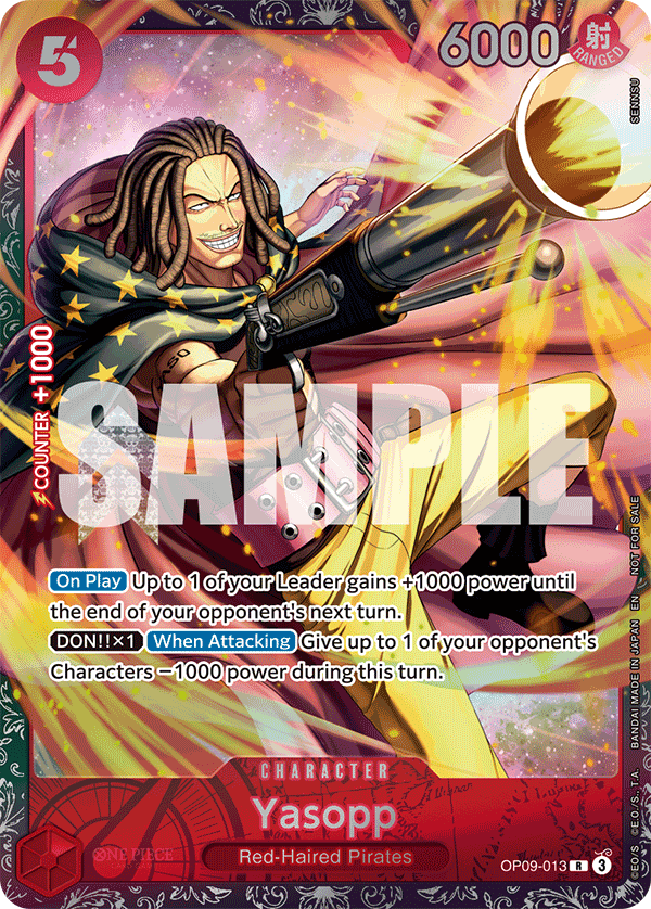 Yasopp One Piece card
