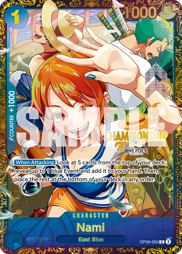 Nami One Piece card