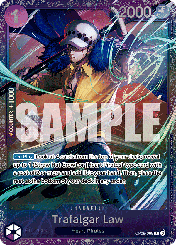 Trafalgar Law One Piece card