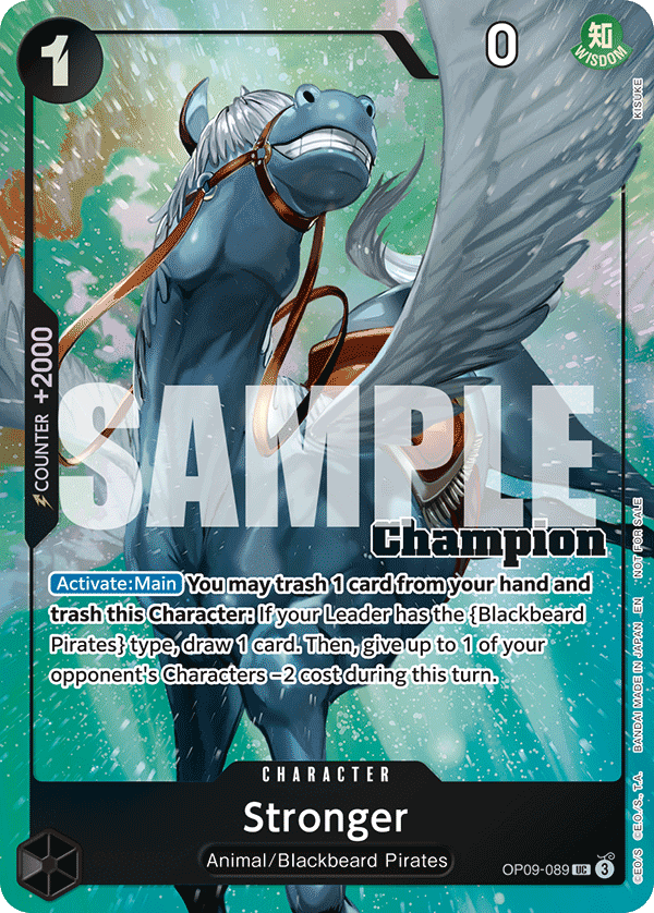 Stronger One Piece card