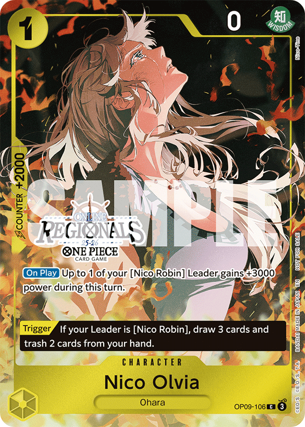 Nico Olvia One Piece card