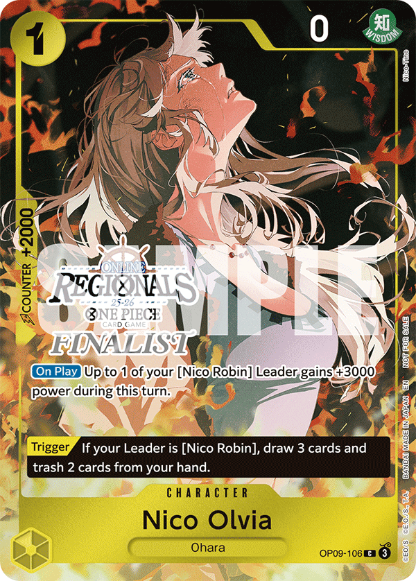 Nico Olvia One Piece card