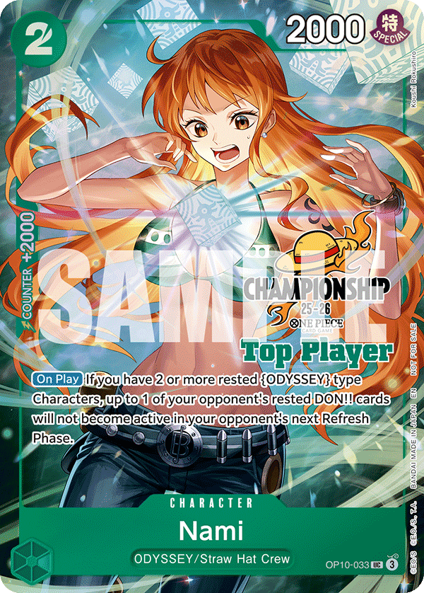 Nami One Piece card