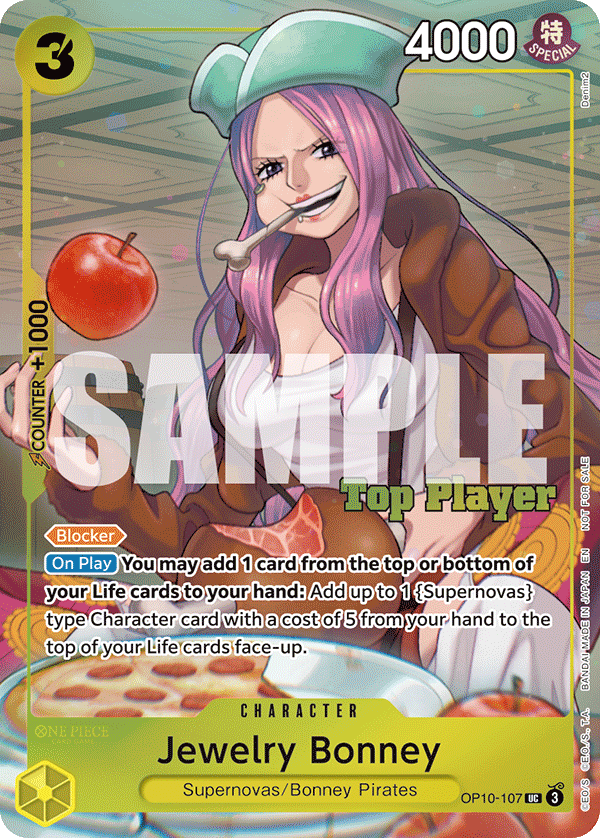 Jewelry Bonney One Piece card