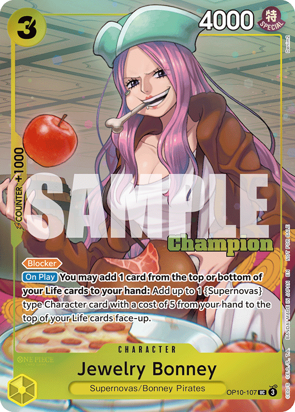 Jewelry Bonney One Piece card