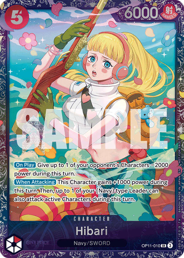 Hibari One Piece card