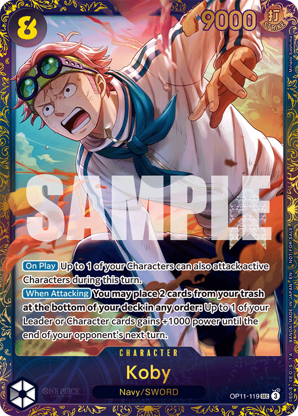 Koby One Piece card