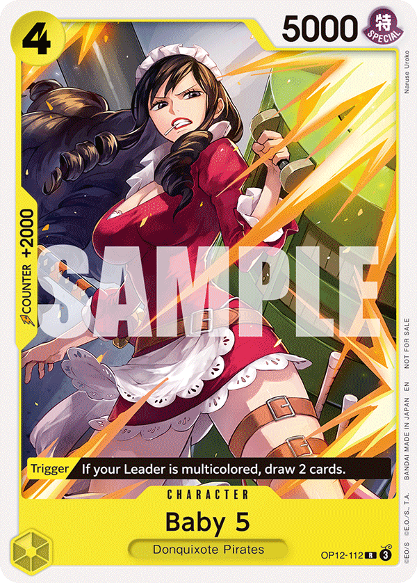 Baby 5 One Piece card