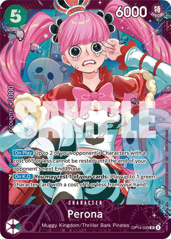 Perona One Piece card