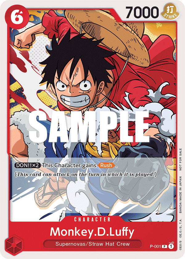 Monkey.D.Luffy One Piece card
