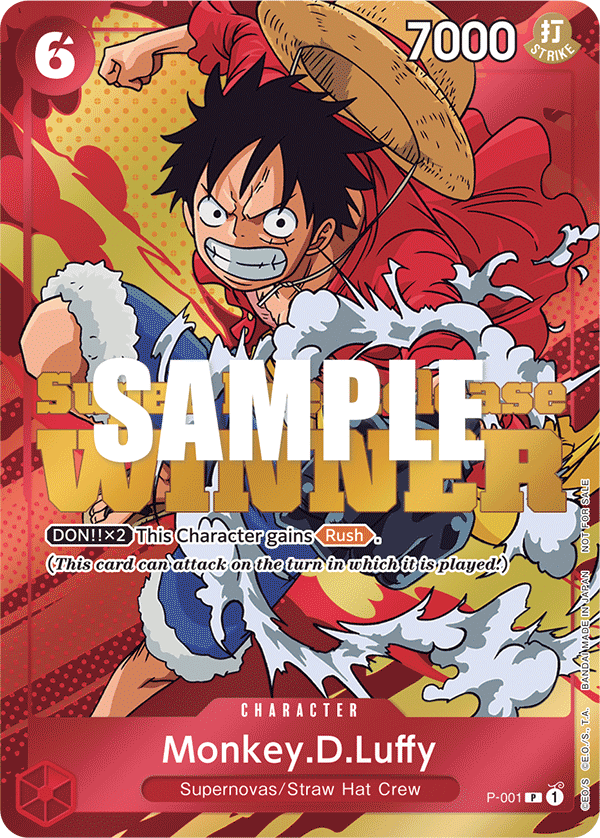 Monkey.D.Luffy One Piece card