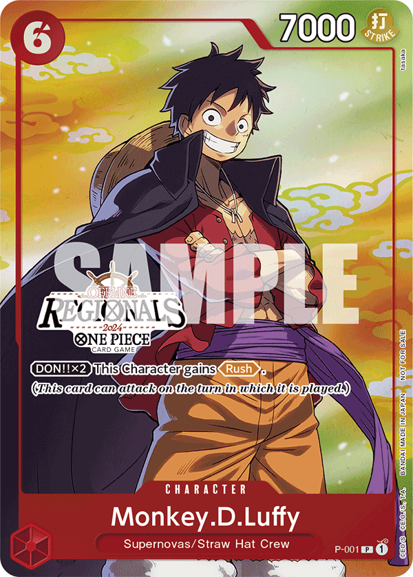 Monkey.D.Luffy One Piece card