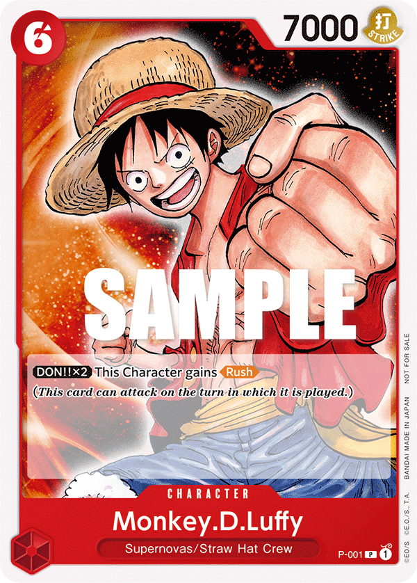 Monkey.D.Luffy One Piece card