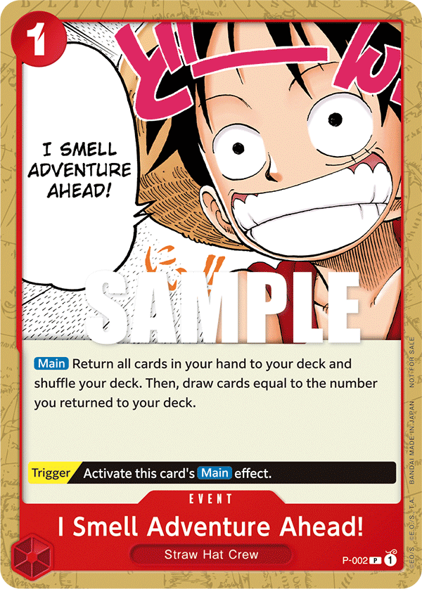 I Smell Adventure!!! One Piece card