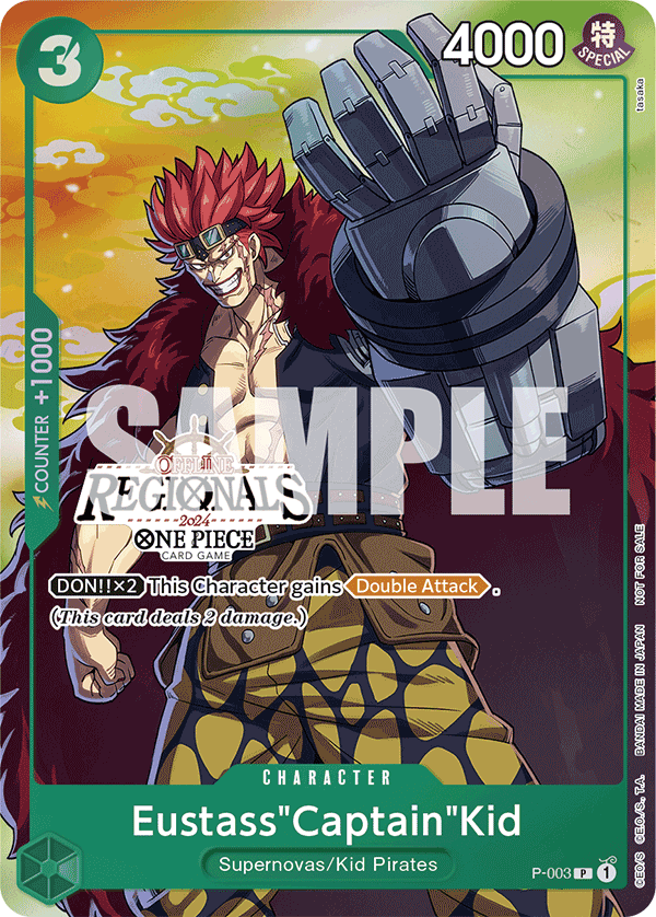 Eustass"Captain"Kid One Piece card