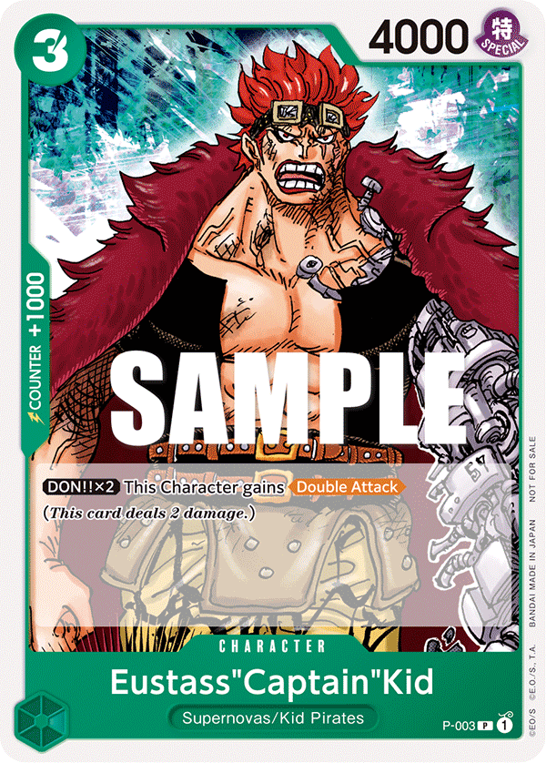 Eustass"Captain"Kid One Piece card
