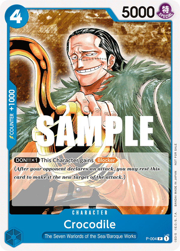 Crocodile One Piece card
