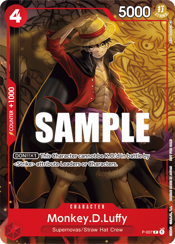 Monkey.D.Luffy One Piece card
