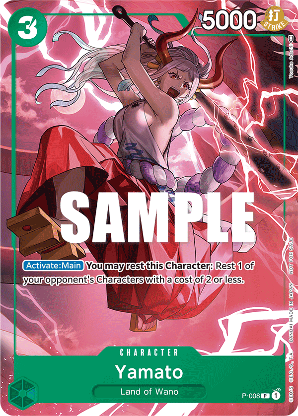 Yamato One Piece card