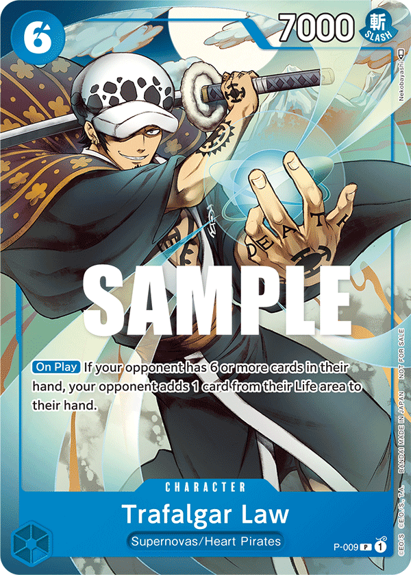 Trafalgar Law One Piece card