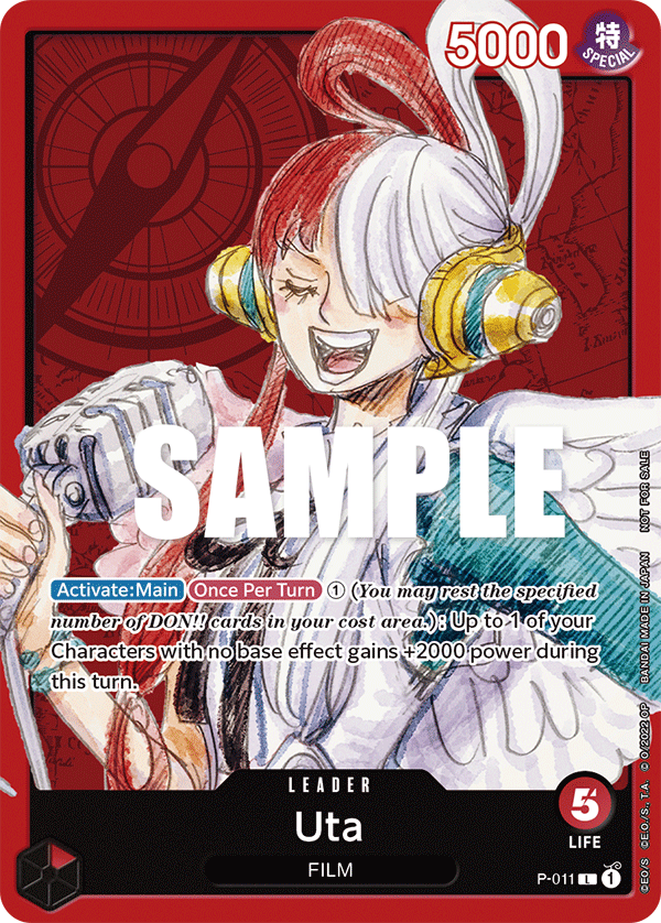 Uta One Piece card