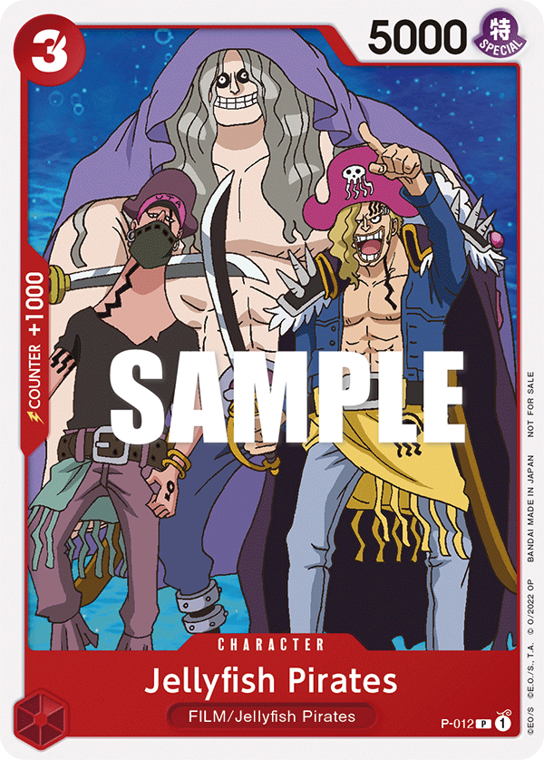 Jellyfish Pirates One Piece card