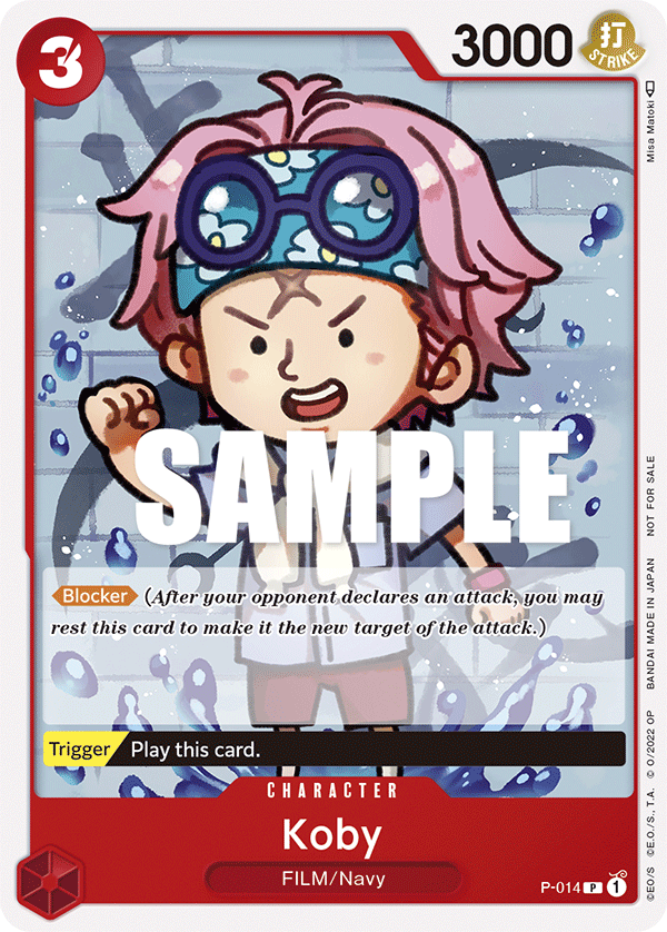 Koby One Piece card