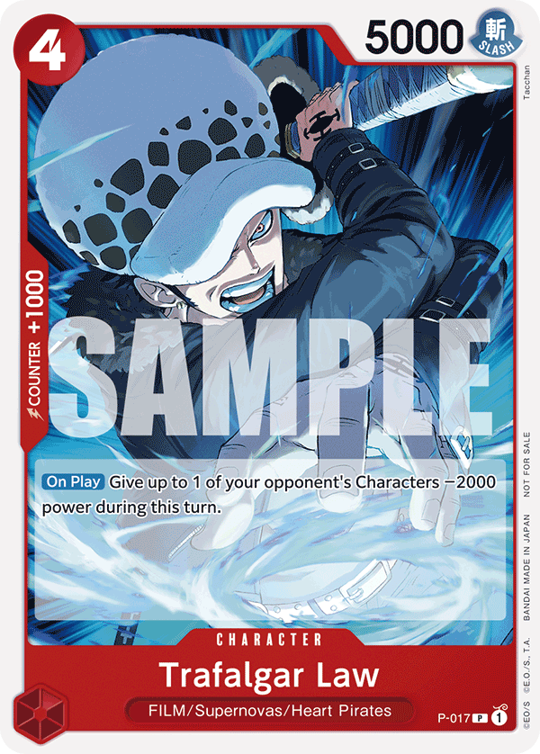 Trafalgar Law One Piece card