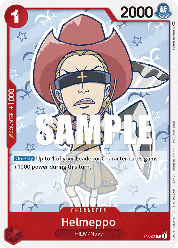 Helmeppo One Piece card