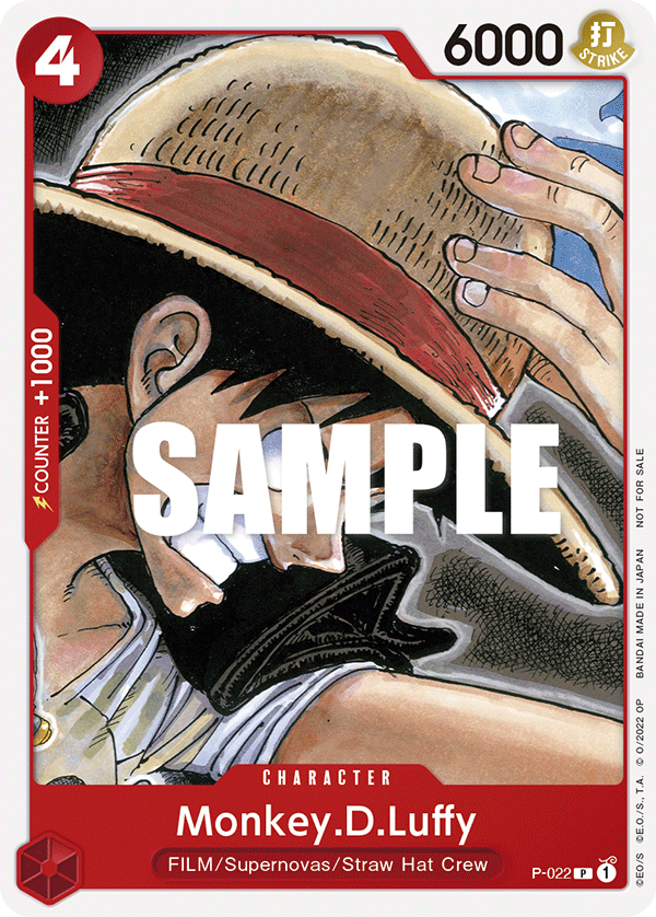 Monkey.D.Luffy One Piece card