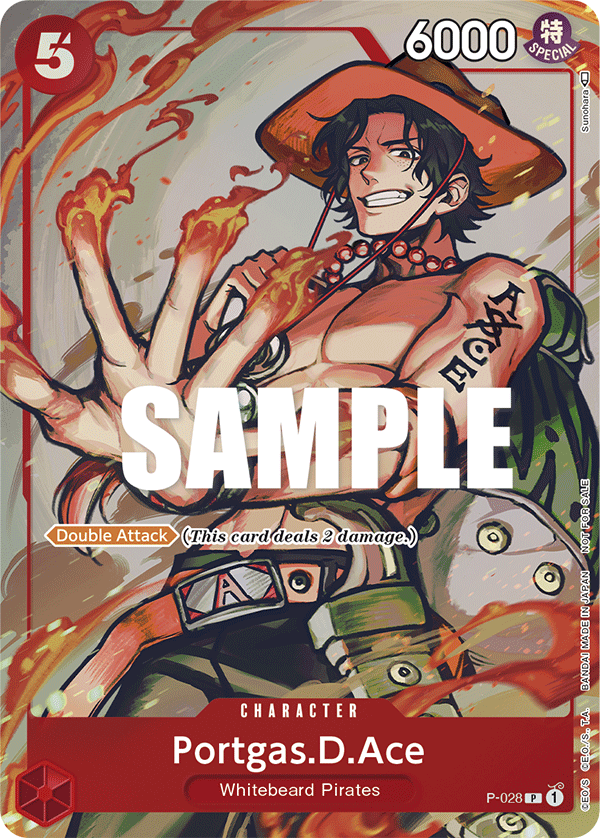 Portgas.D.Ace One Piece card