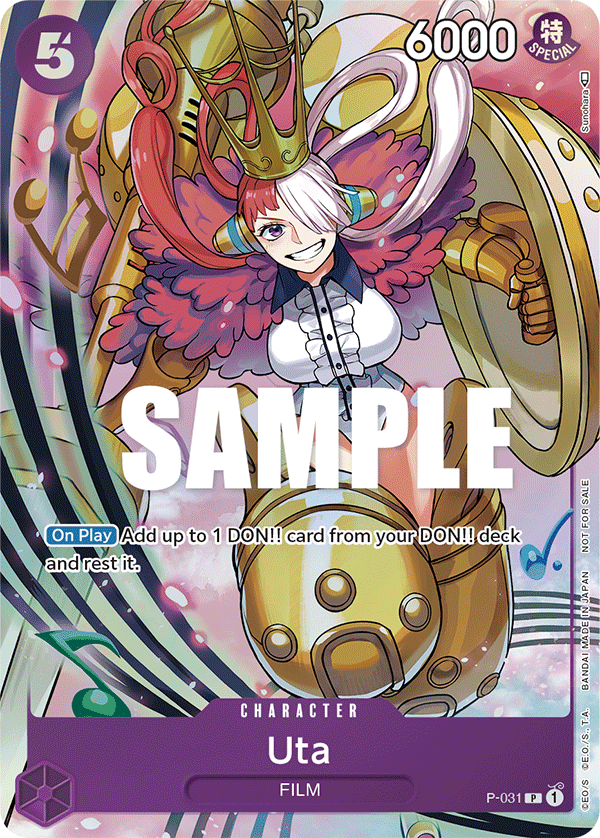 Uta One Piece card