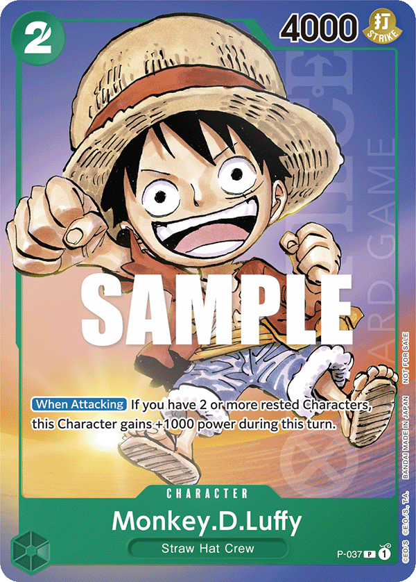 Monkey.D.Luffy One Piece card