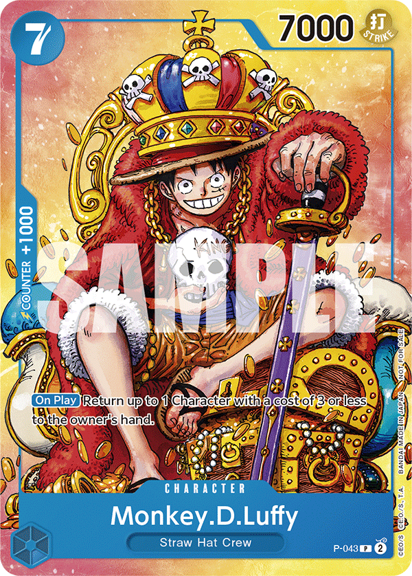 Monkey.D.Luffy One Piece card