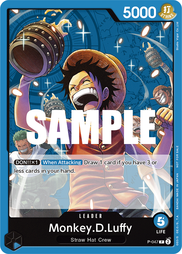 Monkey.D.Luffy One Piece card