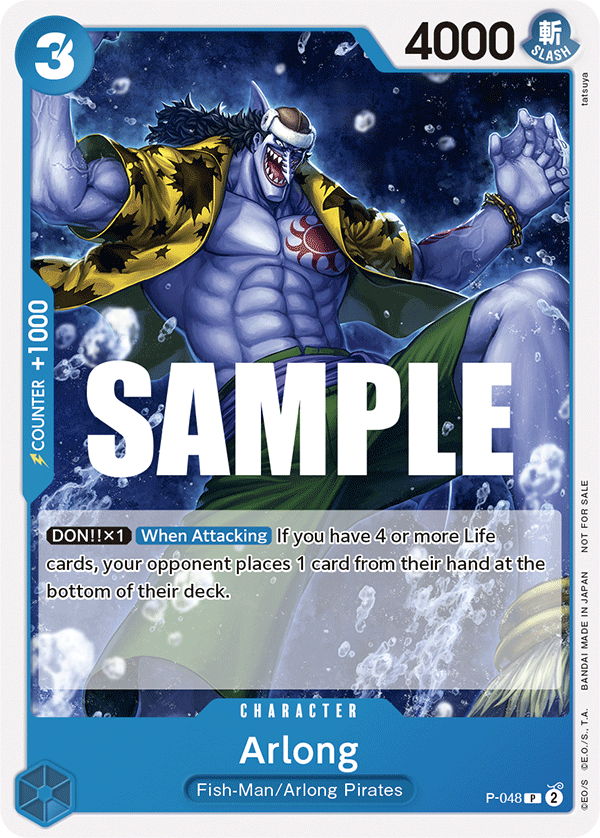 Arlong One Piece card