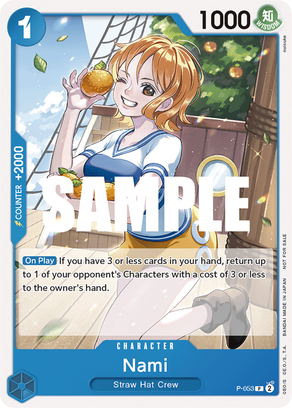 Nami One Piece card