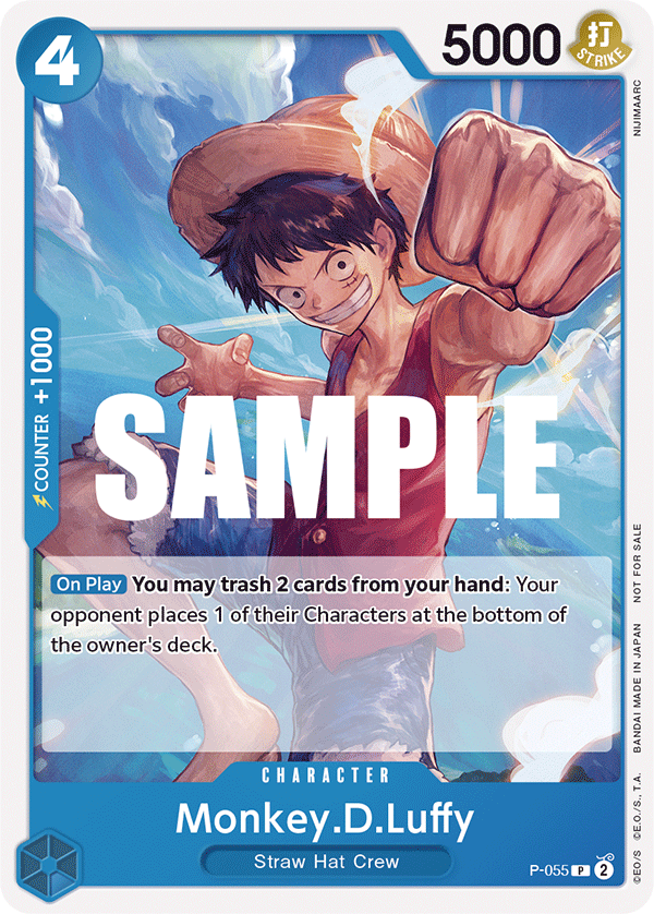 Monkey.D.Luffy One Piece card