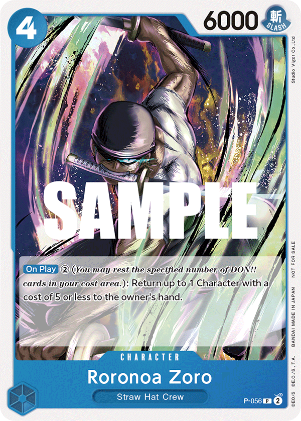 Roronoa Zoro One Piece card